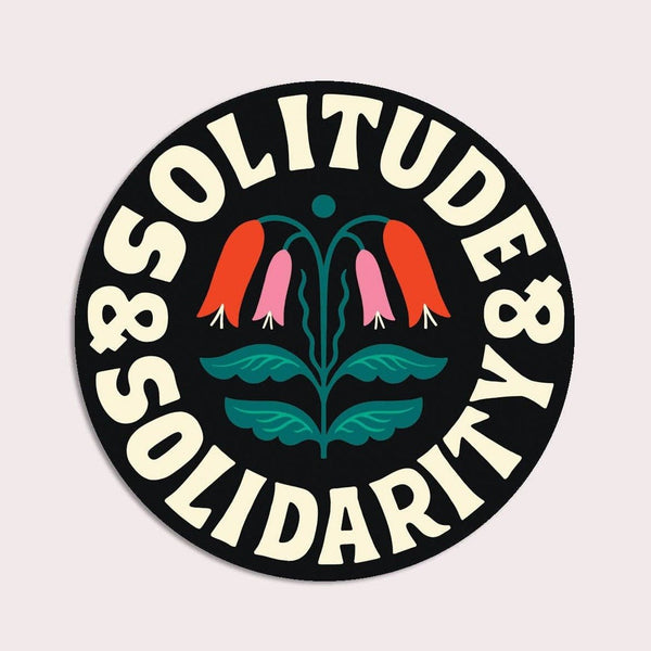 Solitude & Solidarity Vinyl Sticker - Harmony