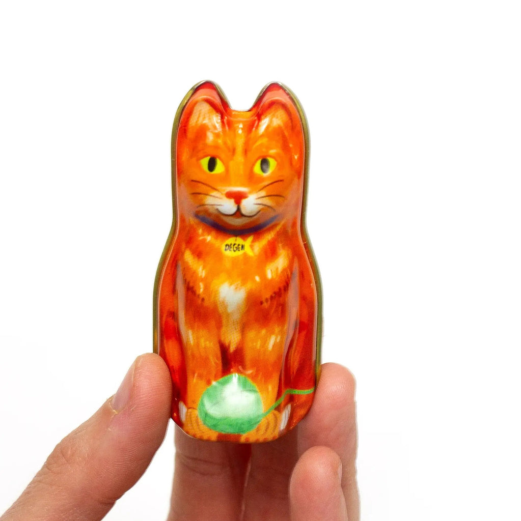 Stitch Markers / Orange Cat Tin - Harmony