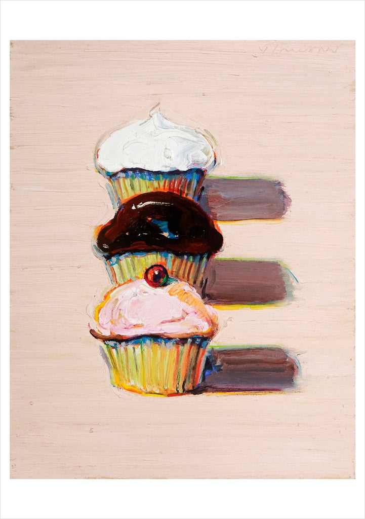 Wayne Thiebaud: Cake Boxed Notecard Assortment - Harmony