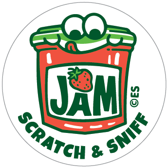 Scratch & Sniff Stickers / Strawberry - Harmony