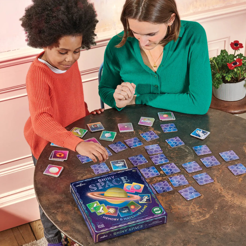 Shiny Space Memory & Matching Game - Harmony