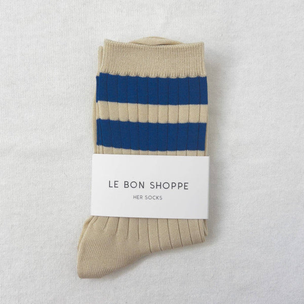 Her Varsity Socks / Azure - Harmony