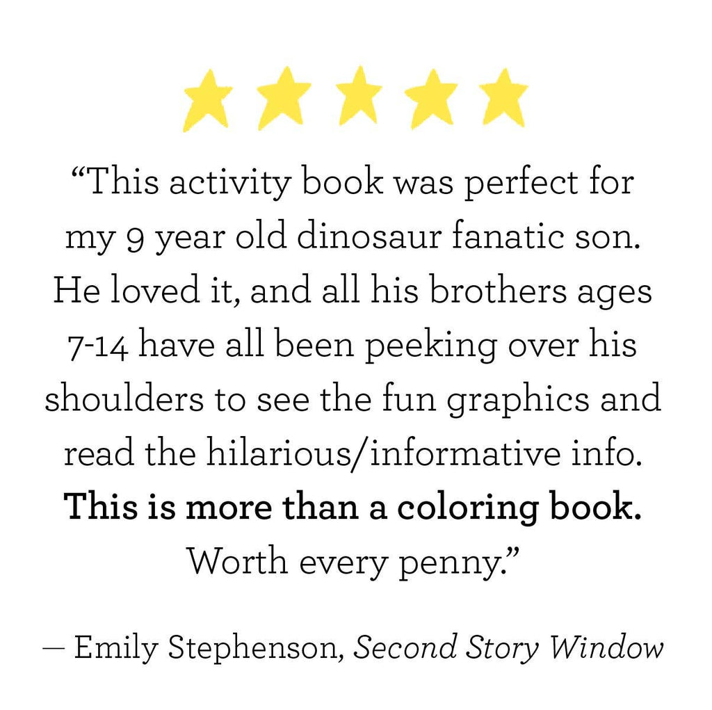 Dinosaurs Coloring & Activity Book - Harmony