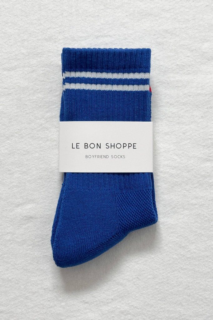 Boyfriend Socks / Cobalt - Harmony