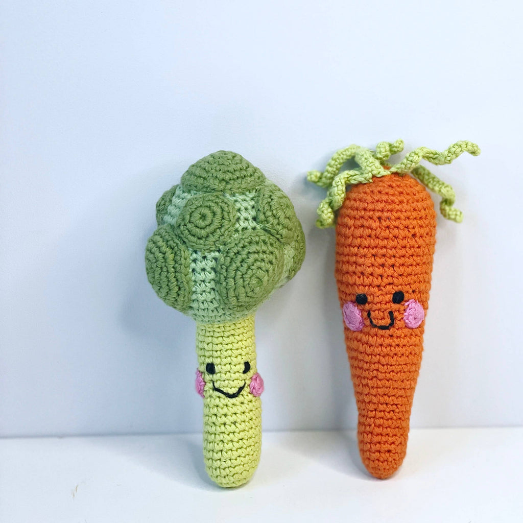 Pretend Play Food Rattle - Carrot - Harmony