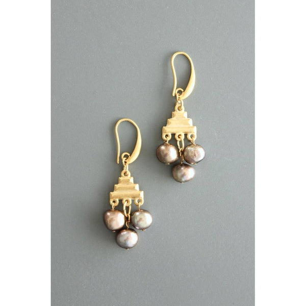 Fresh water pearl earrings - Harmony