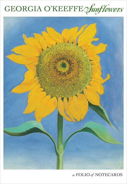 Georgia O'Keeffe: Sunflowers Notecard Folio - Harmony