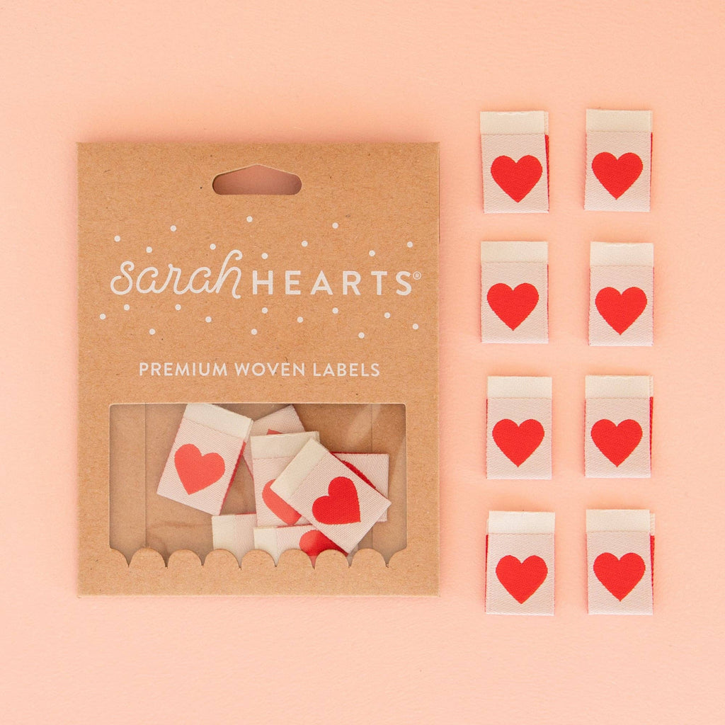 Red Heart - Sewing Woven Quilt and Garment Labels - Harmony