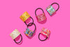 Hair Cuff Ponytail Holder / Gold Confetti - Harmony