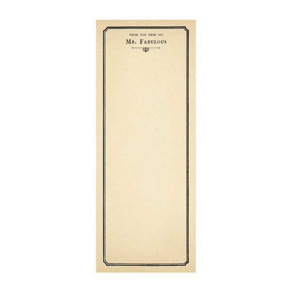 Paper - Mr. Fabulous Skinny Pad - Harmony