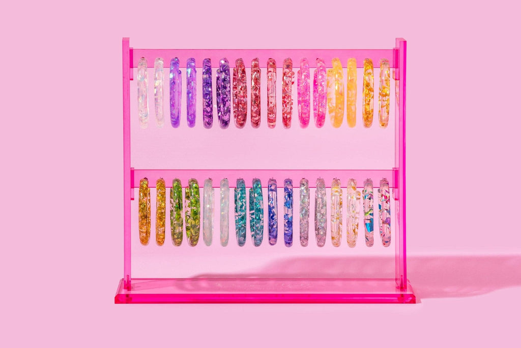 Confetti Hoop Earrings - Harmony