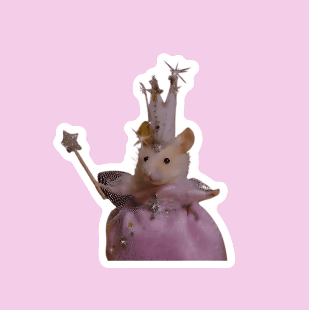Princess Fairy Mouse Sticker - Harmony