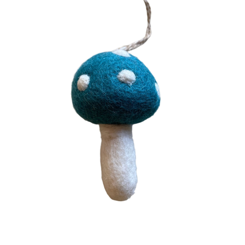 Felt Rainbow Mushroom Ornaments - Harmony