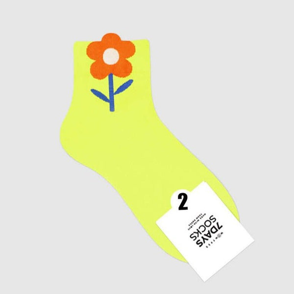 Springy Bloom Socks - Harmony