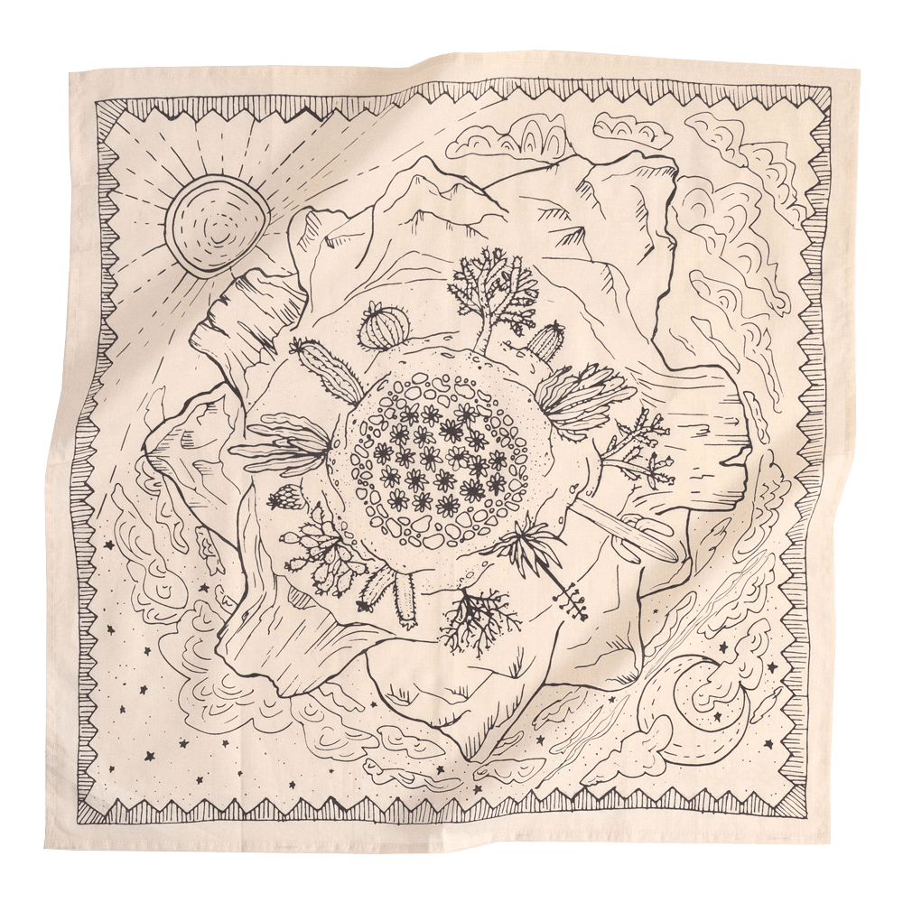 No. 068 Desert Bandana - Harmony