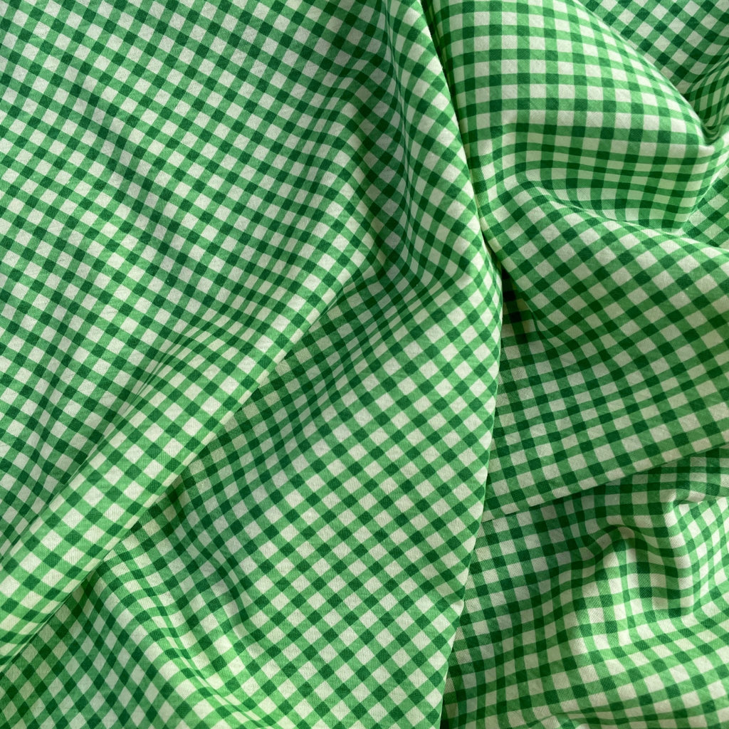 Green Gingham Jersey - Harmony