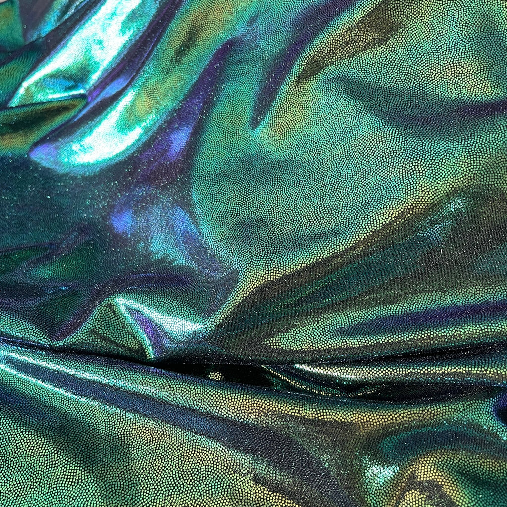 Mermaid Mystique Foiled Spandex - Harmony