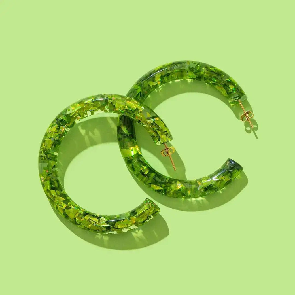 Confetti Hoop Earrings - Harmony