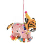 Fiesta Tiger Wool Ornament - Harmony