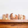 Modern Wood Nativity Scene - Harmony