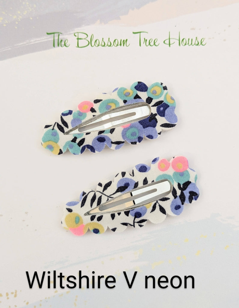 Liberty of London fabric hair clips - Harmony