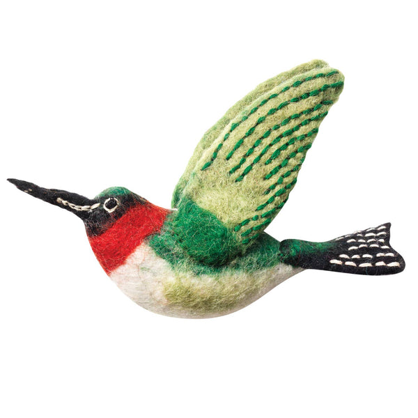 Hummingbird Woolie Ornament - Harmony