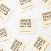 "Handmade By:" Organic Cotton Write In Sewing Labels - Harmony