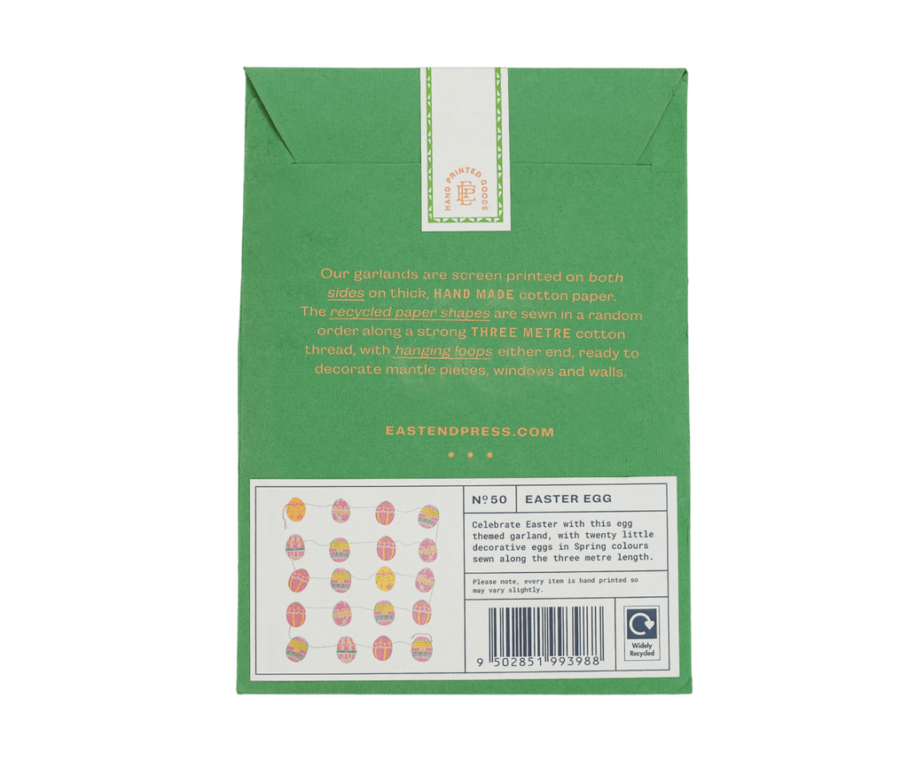 Easter Egg Sewn Garland - Harmony