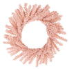 12" Blush Pink Artificial Pine Wreath - Harmony