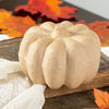 3 - 1/4" Paper Mache Pumpkin - Harmony