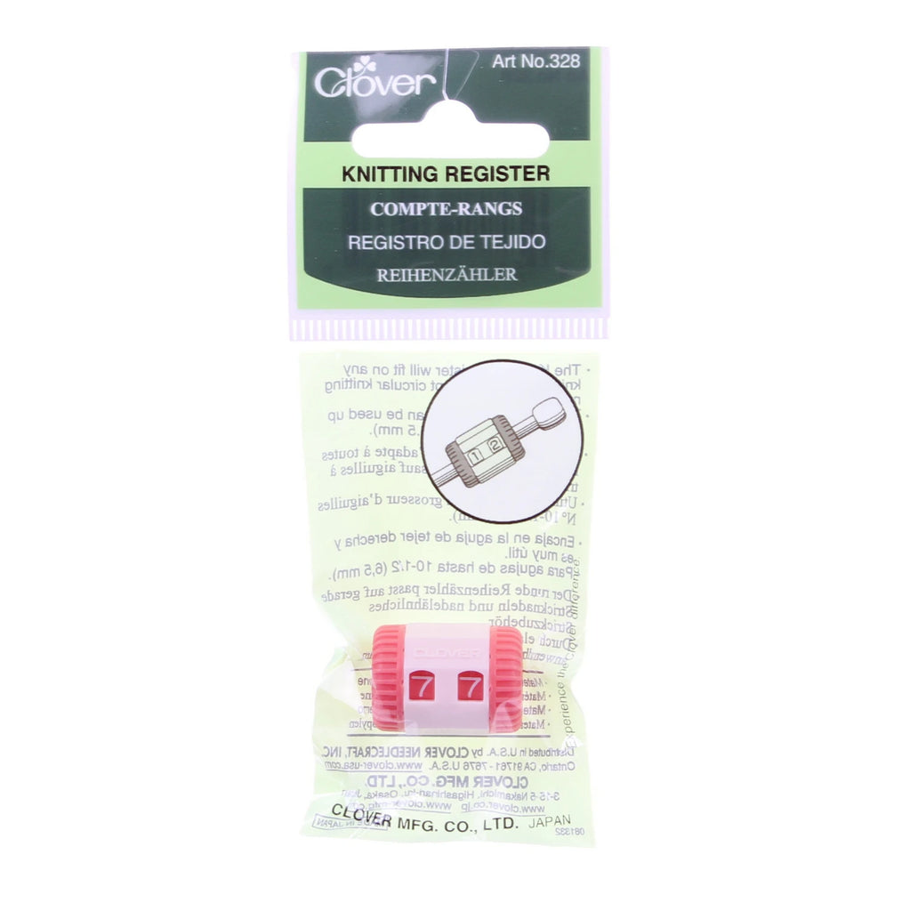 Clover Knitting Register Row Counter - Harmony