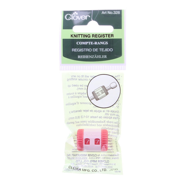 Clover Knitting Register Row Counter - Harmony