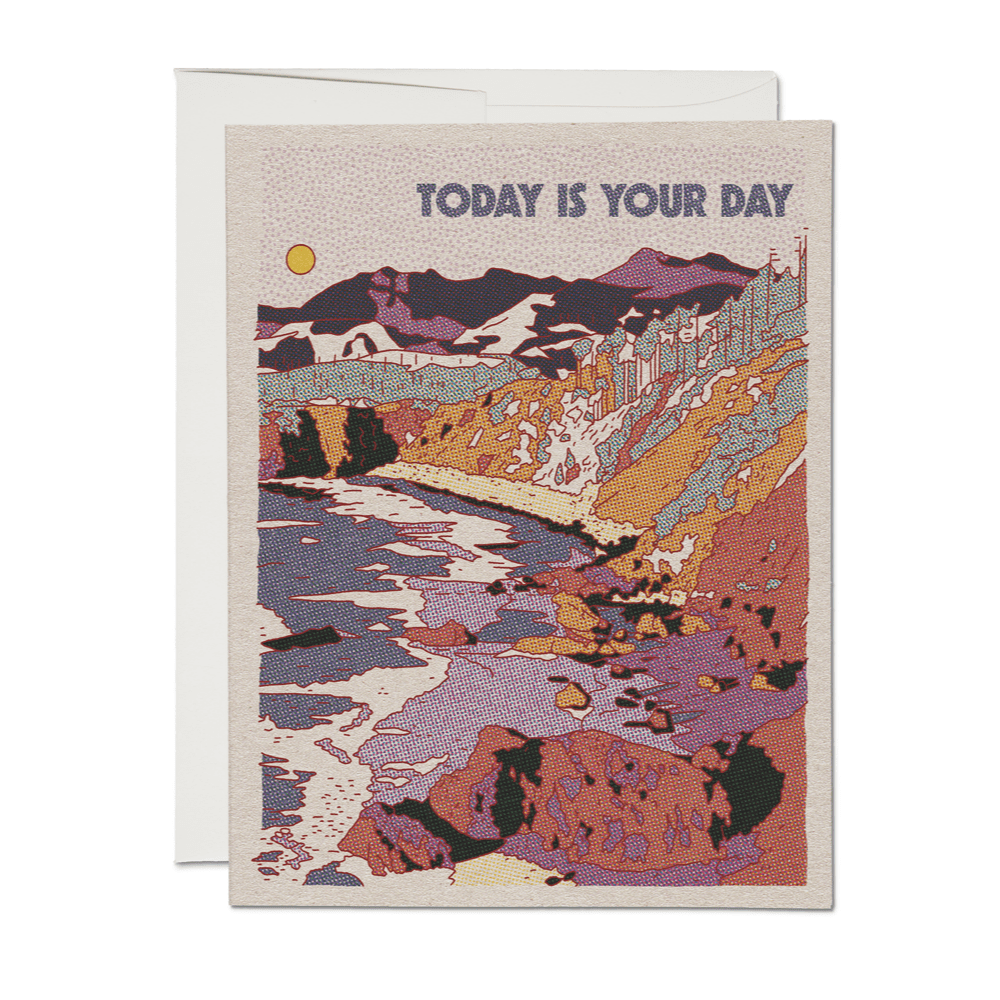 Today Is Your Day Birthday card - Harmony