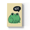 Classic Layflat Notebook / Nope Frog - Harmony