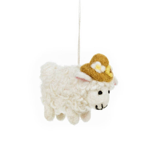 Gloria the Sheep Wool Ornament - Harmony