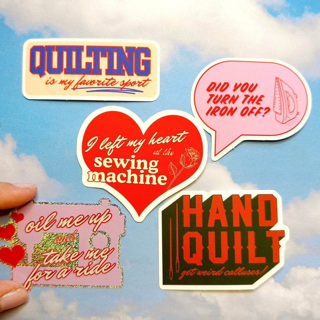 Quilting is my favorite sport sticker - Harmony