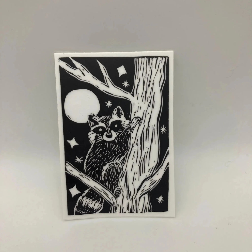 Raccoon Sticker - Harmony