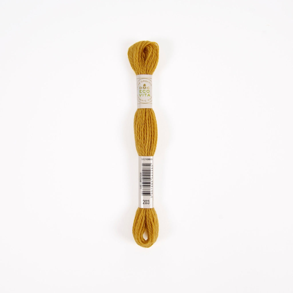 Eco Vita Wool Thread / 203 Lemon Safflower - Harmony