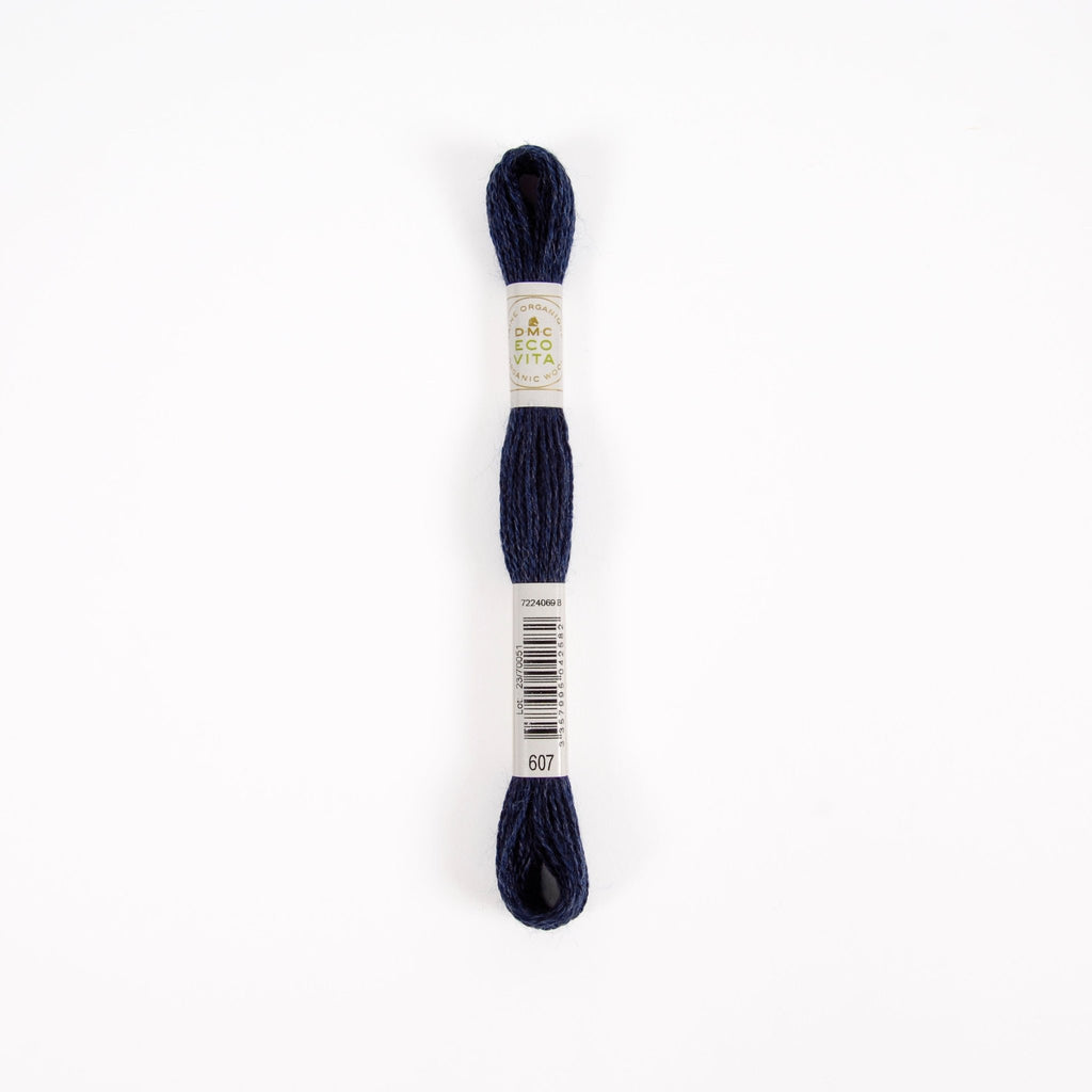 Eco Vita Wool Thread / 607 Night Indigo - Harmony