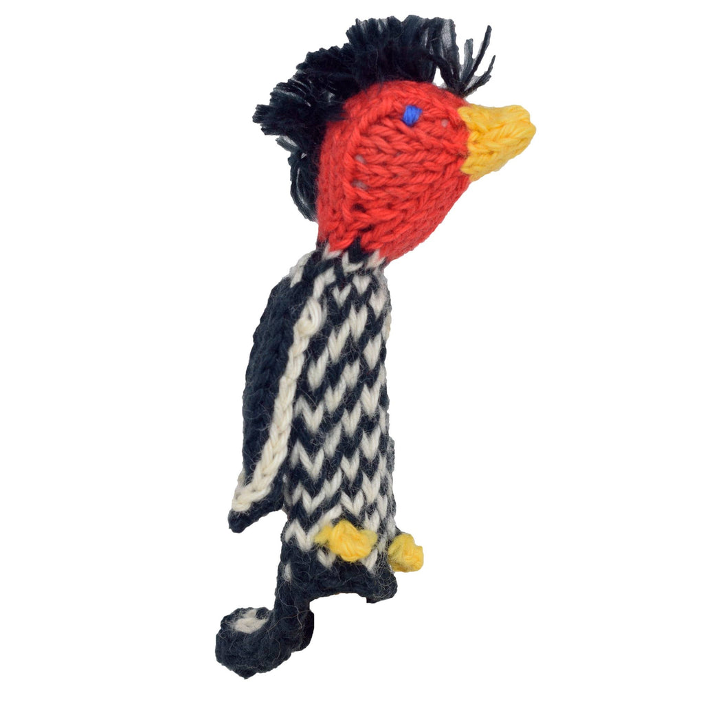 Organic Cotton Finger Puppet for Pretend Play - Harmony