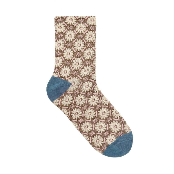 Vintage Flower Socks - Harmony