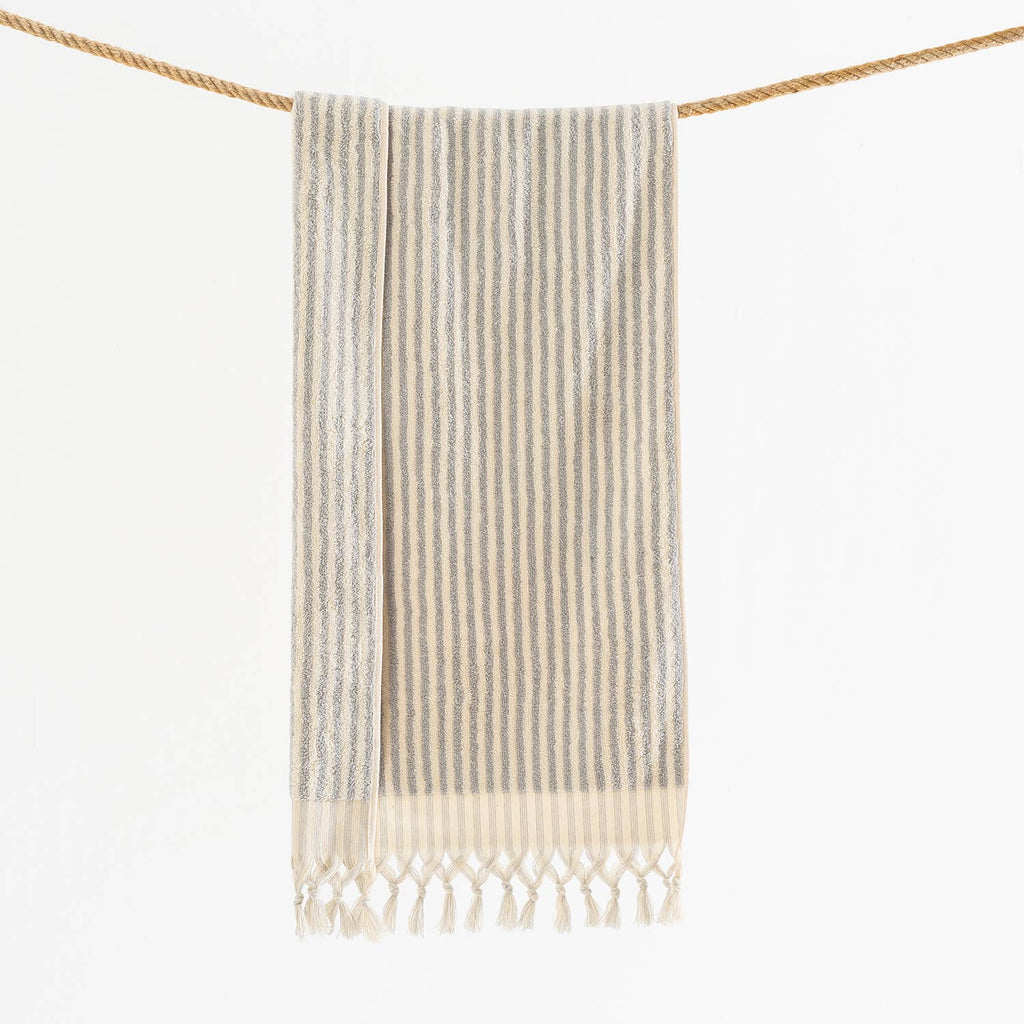 Pompom Bubble Handloomed Turkish Hand Towels - Harmony