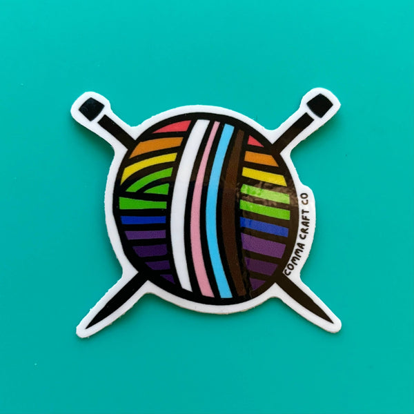 Yarn Pride Sticker - Harmony