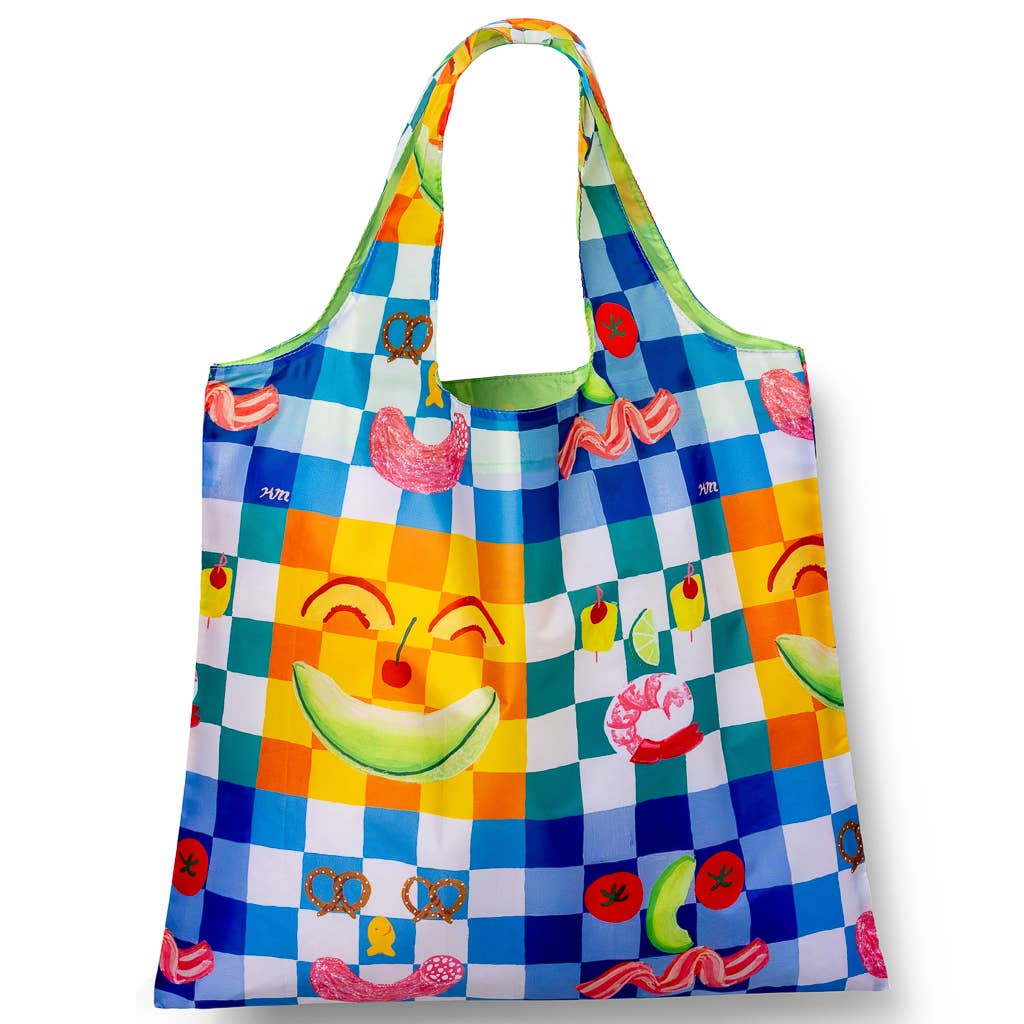Art Sack Reusable Shopping Bag / Kristina Micotti Picnic - Harmony