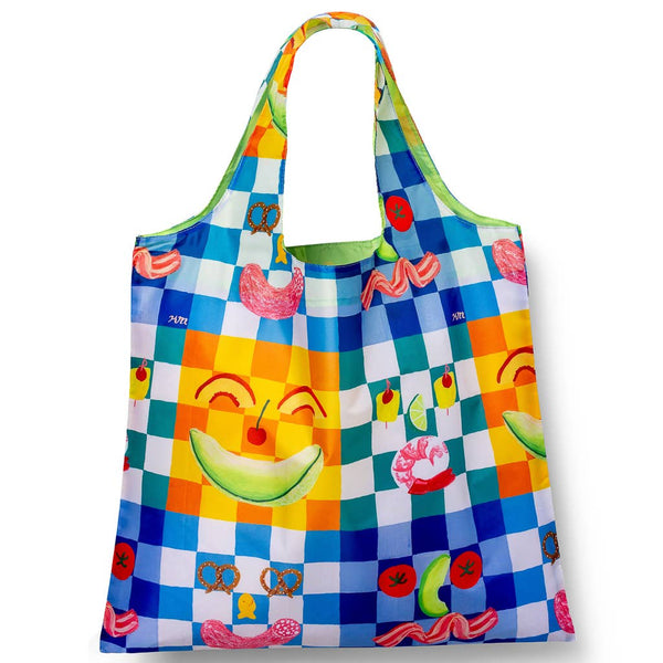 Art Sack Reusable Shopping Bag / Kristina Micotti Picnic - Harmony