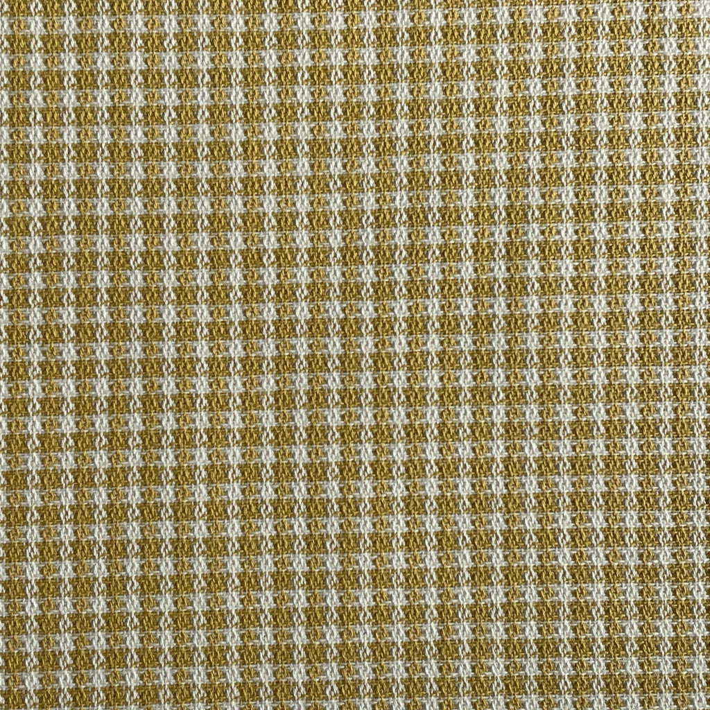 Sungold Gingham Cotton Dobby - Harmony