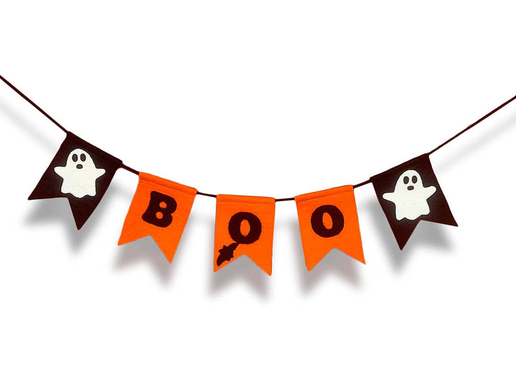 Halloween Boo Banner with Ghost - Harmony