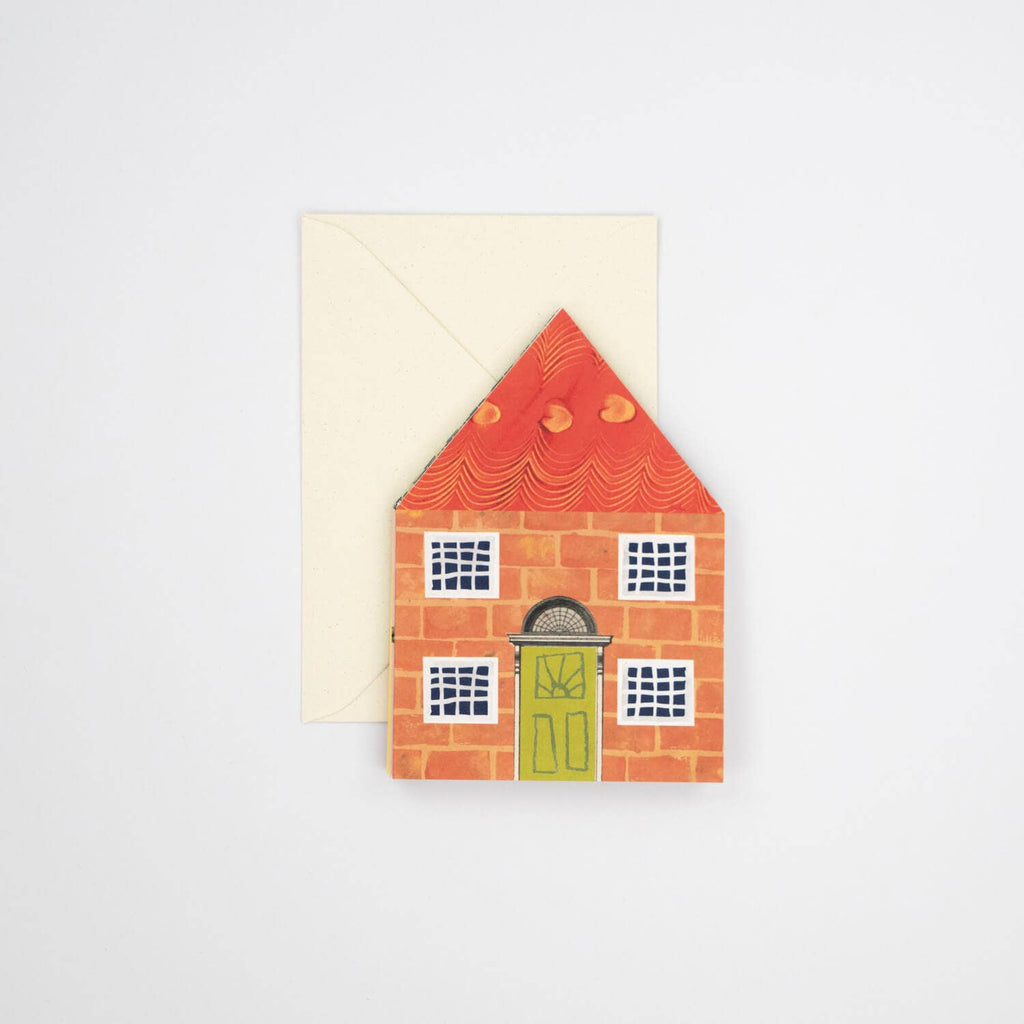 House Concertina Card - Harmony