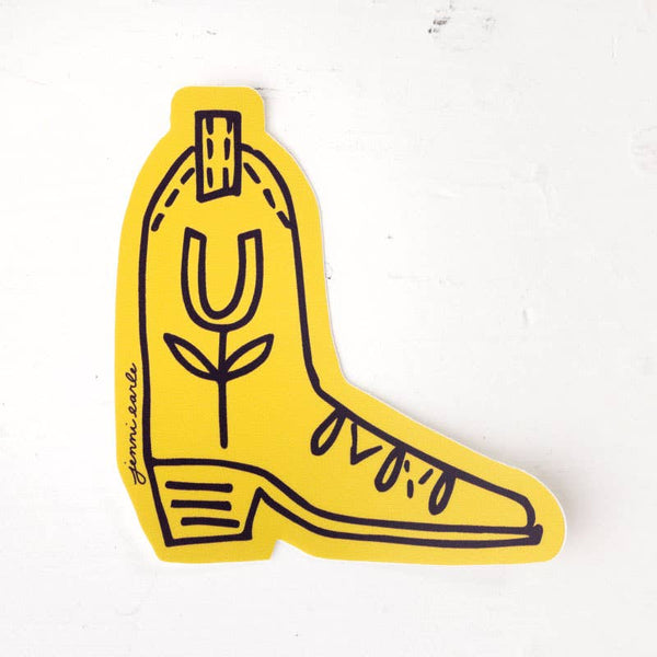 Lucky Boot Sticker - Harmony