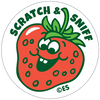 Scratch & Sniff Stickers / Strawberry - Harmony